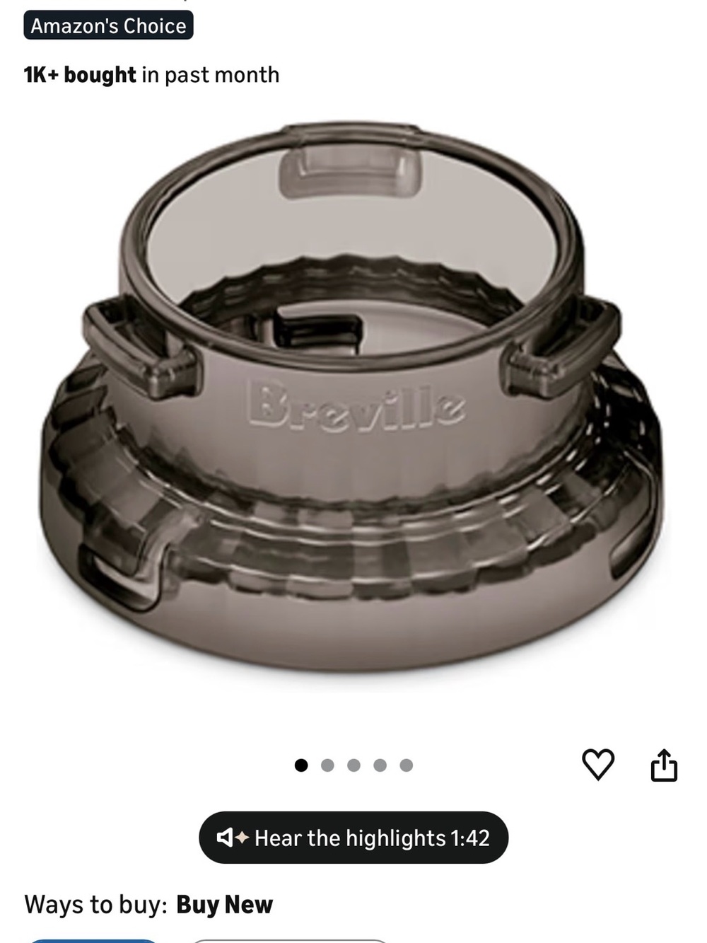 Breville 54mm Dosing Funnel